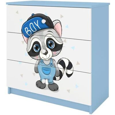 Höffner Kommode Waschbär ¦ blau ¦ Maße (cm): B: 81 H: 80,5 Höffner Kommode Waschbär ¦ blau ¦ Maße (cm): B: 81 H: 80,5