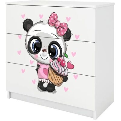 Höffner Kommode Panda ¦ weiß ¦ Maße (cm): B: 81 H: 80,5 Höffner Kommode Panda ¦ weiß ¦ Maße (cm): B: 81 H: 80,5