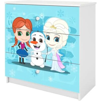 Höffner Kommode Snow Princesses ¦ weiß ¦ Maße (cm): B: 81 H: 80,5 Höffner Kommode Snow Princesses ¦ weiß ¦ Maße (cm): B: 81 H: 80,5
