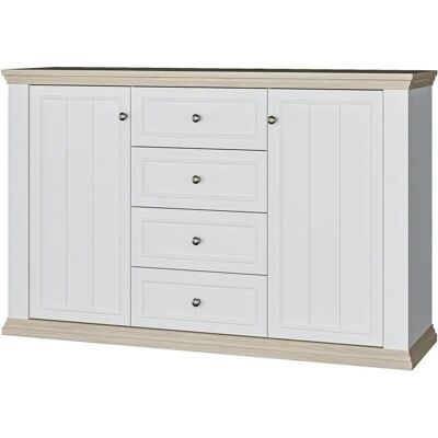 Höffner Sideboard Countryside ¦ weiß ¦ Maße (cm): B: 148,6 H: 95,3 T: 43.5 Höffner Sideboard Countryside ¦ weiß ¦ Maße (cm): B: 148,6 H: 95,3 T: 43.5