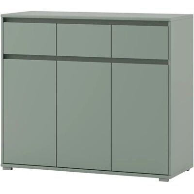 Höffner Sideboard Igliano ¦ grün ¦ Maße (cm): B: 118 H: 103 T: 48.0 Höffner Sideboard Igliano ¦ grün ¦ Maße (cm): B: 118 H: 103 T: 48.0