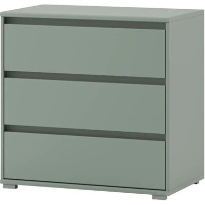 Höffner Kommode Igliano ¦ grün ¦ Maße (cm): B: 80 H: 79 T: 48.0 Höffner Kommode Igliano ¦ grün ¦ Maße (cm): B: 80 H: 79 T: 48.0
