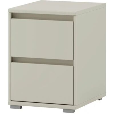 Höffner Kommode Igliano ¦ beige ¦ Maße (cm): B: 40 H: 55 T: 48.0 Höffner Kommode Igliano ¦ beige ¦ Maße (cm): B: 40 H: 55 T: 48.0