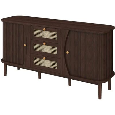 Höffner Sideboard ¦ braun ¦ Maße (cm): B: 140,5 H: 76 Höffner Sideboard ¦ braun ¦ Maße (cm): B: 140,5 H: 76