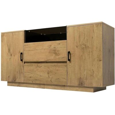 Höffner Sideboard ¦ holzfarben ¦ Maße (cm): B: 140 H: 70 Höffner Sideboard ¦ holzfarben ¦ Maße (cm): B: 140 H: 70