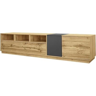 Höffner Sideboard ¦ holzfarben ¦ Maße (cm): B: 200 H: 45 Höffner Sideboard ¦ holzfarben ¦ Maße (cm): B: 200 H: 45