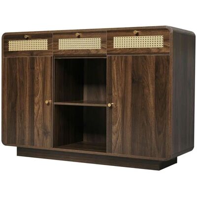 Höffner Sideboard ¦ braun ¦ Maße (cm): B: 120 H: 85 Höffner Sideboard ¦ braun ¦ Maße (cm): B: 120 H: 85