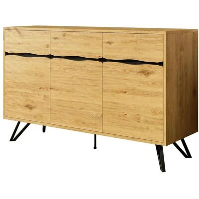 Höffner Sideboard ¦ holzfarben ¦ Maße (cm): B: 140 H: 75,5 Höffner Sideboard ¦ holzfarben ¦ Maße (cm): B: 140 H: 75,5
