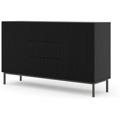 Höffner Sideboard ¦ schwarz ¦ Maße (cm): B: 150 H: 89 Höffner Sideboard ¦ schwarz ¦ Maße (cm): B: 150 H: 89