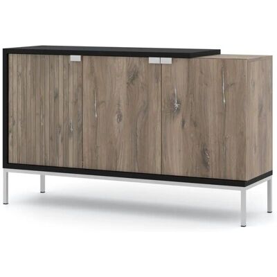 Höffner Sideboard ¦ holzfarben ¦ Maße (cm): B: 143,7 H: 86,6 Höffner Sideboard ¦ holzfarben ¦ Maße (cm): B: 143,7 H: 86,6