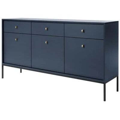 Selsey Sideboard ¦ blau ¦ Maße (cm): B: 153,4 H: 83,2 Selsey Sideboard ¦ blau ¦ Maße (cm): B: 153,4 H: 83,2