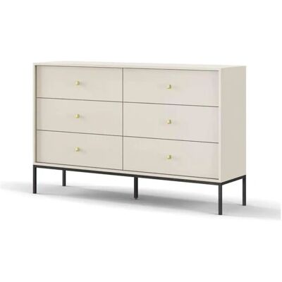 Selsey Kommode ¦ beige ¦ Maße (cm): B: 153,4 H: 91 Selsey Kommode ¦ beige ¦ Maße (cm): B: 153,4 H: 91