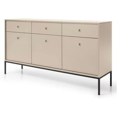 Selsey Sideboard ¦ beige ¦ Maße (cm): B: 153,4 H: 83,2 Selsey Sideboard ¦ beige ¦ Maße (cm): B: 153,4 H: 83,2
