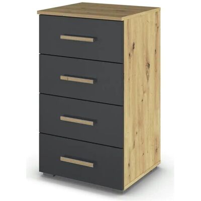 Höffner Kommode Moffat ¦ holzfarben ¦ Maße (cm): B: 40 H: 100 Höffner Kommode Moffat ¦ holzfarben ¦ Maße (cm): B: 40 H: 100