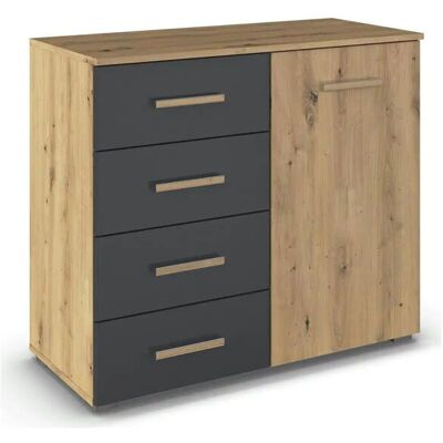 Höffner Sideboard Moffat ¦ holzfarben ¦ Maße (cm): B: 80 H: 100 Höffner Sideboard Moffat ¦ holzfarben ¦ Maße (cm): B: 80 H: 100