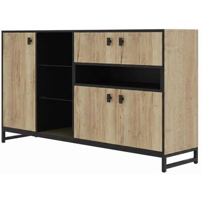 Höffner Sideboard ForteIa ¦ holzfarben ¦ Maße (cm): B: 160 H: 84,5 Höffner Sideboard ForteIa ¦ holzfarben ¦ Maße (cm): B: 160 H: 84,5
