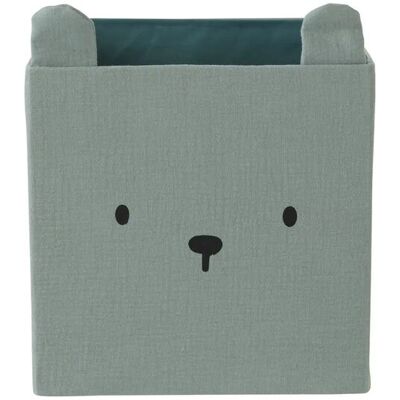 Höffner Aufbewahrungsbox faltbar ¦ blau ¦ Polyester,Pappe ¦ Maße (cm): B: 28 H: 28 T: Höffner Aufbewahrungsbox faltbar ¦ blau ¦ Polyester,Pappe ¦ Maße (cm): B: 28 H: 28 T: