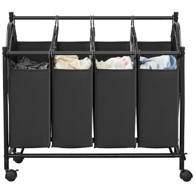Höffner Wäschekorb ¦ schwarz ¦ Stoff ¦ Maße (cm): B: 87,5 H: 81 Höffner Wäschekorb ¦ schwarz ¦ Stoff ¦ Maße (cm): B: 87,5 H: 81