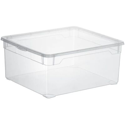 Rotho 18L Klarsicht Aufbewahrungsbox mit Deckel Rotho 18L Klarsicht Aufbewahrungsbox mit Deckel