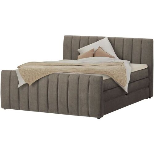 switch Boxspringbett mit Bettkasten Carina ¦ braun ¦ Maße (cm): B: 191 H: 112