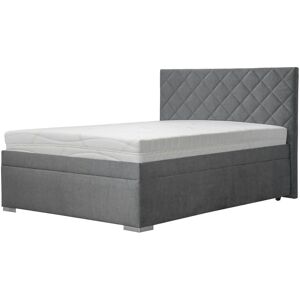 Höffner Polsterbett Kelso ¦ grau ¦ Maße (cm): B: 131 H: 117 Höffner Polsterbett Kelso ¦ grau ¦ Maße (cm): B: 131 H: 117