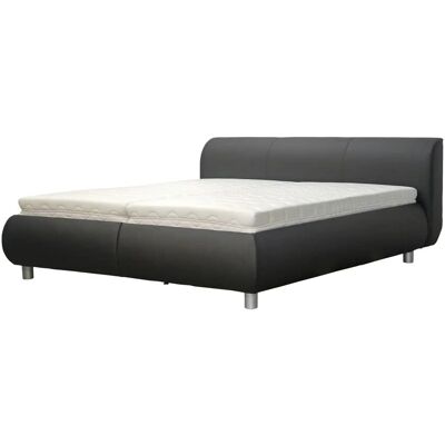 Höffner Polsterbett Bristol ¦ schwarz ¦ Maße (cm): B: 199 H: 86 Höffner Polsterbett Bristol ¦ schwarz ¦ Maße (cm): B: 199 H: 86