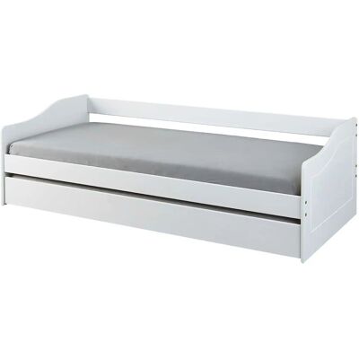 Inter Link Weiß Funktionsbett 90x200 - Etagenbett Inter Link Weiß Funktionsbett 90x200 - Etagenbett
