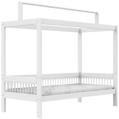 Lifetime Einzelbett mit Dachkonstruktion Breeze ¦ weiß ¦ Maße (cm): B: 207 H: Lifetime Einzelbett mit Dachkonstruktion Breeze ¦ weiß ¦ Maße (cm): B: 207 H: