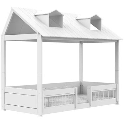 Lifetime 2-in-1 Hausbett Beach House ¦ weiß ¦ Maße (cm): B: 211 H: 179 T: 114.0 Lifetime 2-in-1 Hausbett Beach House ¦ weiß ¦ Maße (cm): B: 211 H: 179 T: 114.0