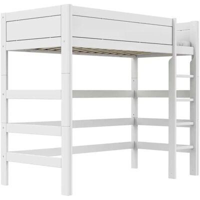 Lifetime Hochbett mit Leiter 120cm Basis ¦ weiß ¦ Maße (cm): B: 207 H: 177 T: Lifetime Hochbett mit Leiter 120cm Basis ¦ weiß ¦ Maße (cm): B: 207 H: 177 T: