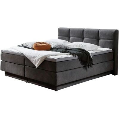 uno Boxspringbett Chicago ¦ grau ¦ Maße (cm): B: 188 H: 112 uno Boxspringbett Chicago ¦ grau ¦ Maße (cm): B: 188 H: 112