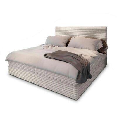 MASSENO Boxbett mit Bettkasten Pisa ¦ creme ¦ Maße (cm): B: 140 H: 98 MASSENO Boxbett mit Bettkasten Pisa ¦ creme ¦ Maße (cm): B: 140 H: 98