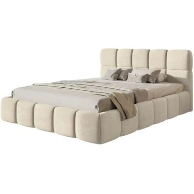 Selsey Polsterbett mit Lattenrost Cloudy ¦ beige ¦ Maße (cm): B: 180 H: 96 Selsey Polsterbett mit Lattenrost Cloudy ¦ beige ¦ Maße (cm): B: 180 H: 96