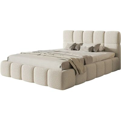 Selsey Polsterbett mit Bettkasten Cloudy ¦ beige ¦ Maße (cm): B: 220 H: 96 Selsey Polsterbett mit Bettkasten Cloudy ¦ beige ¦ Maße (cm): B: 220 H: 96