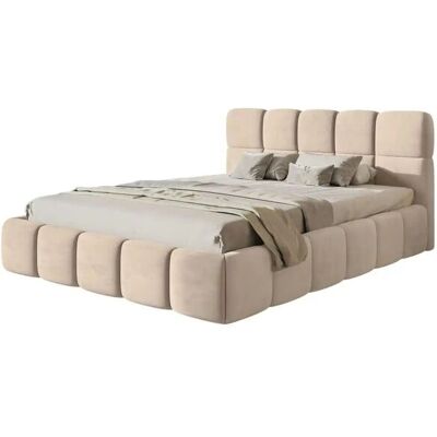 Selsey Polsterbett mit Lattenrost Cloudy ¦ beige ¦ Maße (cm): B: 180 H: 96 Selsey Polsterbett mit Lattenrost Cloudy ¦ beige ¦ Maße (cm): B: 180 H: 96