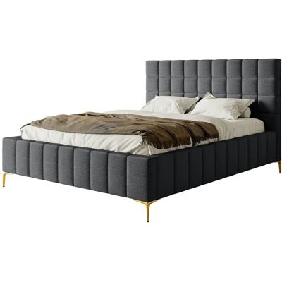 Selsey - Bett - Dunkelgrau - 180x200 - Bett Selsey - Bett - Dunkelgrau - 180x200 - Bett