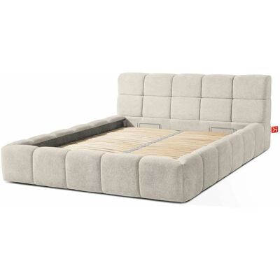 KONSIMO Polsterbett Aeri ¦ creme ¦ Maße (cm): B: 190 H: 88 KONSIMO Polsterbett Aeri ¦ creme ¦ Maße (cm): B: 190 H: 88
