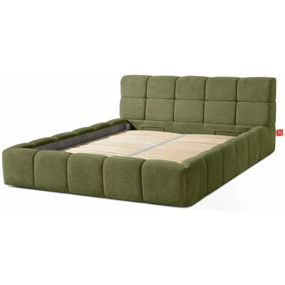 KONSIMO Polsterbett Aeri ¦ grün ¦ Maße (cm): B: 190 H: 88 KONSIMO Polsterbett Aeri ¦ grün ¦ Maße (cm): B: 190 H: 88