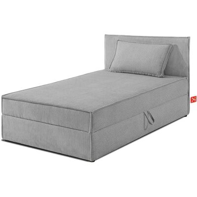 KONSIMO Boxbett mit Stauraum H2 Roti ¦ grau ¦ Maße (cm): B: 105 H: 89 KONSIMO Boxbett mit Stauraum H2 Roti ¦ grau ¦ Maße (cm): B: 105 H: 89