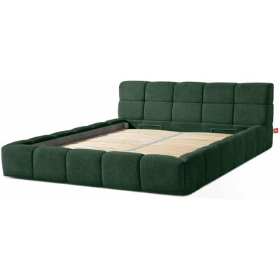 KONSIMO Polsterbett Aeri ¦ grün ¦ Maße (cm): B: 230 H: 88 KONSIMO Polsterbett Aeri ¦ grün ¦ Maße (cm): B: 230 H: 88