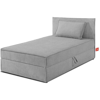 KONSIMO Boxbett mit Stauraum H2 Roti ¦ grau ¦ Maße (cm): B: 95 H: 89 KONSIMO Boxbett mit Stauraum H2 Roti ¦ grau ¦ Maße (cm): B: 95 H: 89