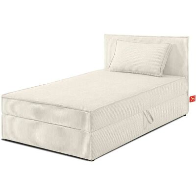 KONSIMO Boxbett mit Stauraum H2 Roti ¦ creme ¦ Maße (cm): B: 105 H: 89 KONSIMO Boxbett mit Stauraum H2 Roti ¦ creme ¦ Maße (cm): B: 105 H: 89