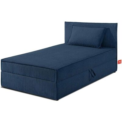 KONSIMO Boxbett mit Stauraum H2 Roti ¦ blau ¦ Maße (cm): B: 105 H: 89 KONSIMO Boxbett mit Stauraum H2 Roti ¦ blau ¦ Maße (cm): B: 105 H: 89