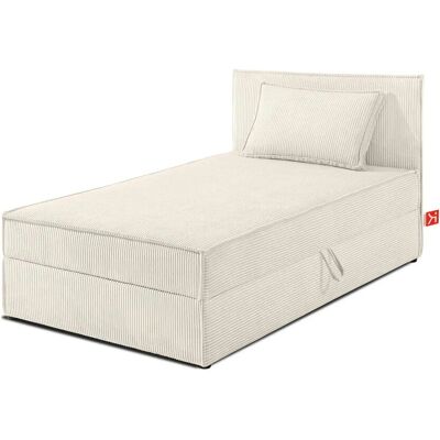 KONSIMO Boxbett mit Stauraum H2 Roti ¦ creme ¦ Maße (cm): B: 85 H: 89 KONSIMO Boxbett mit Stauraum H2 Roti ¦ creme ¦ Maße (cm): B: 85 H: 89