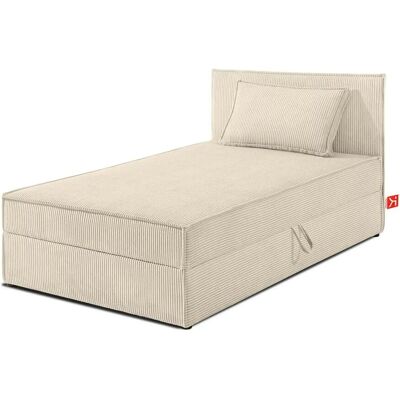 KONSIMO Boxbett mit Stauraum H2 Roti ¦ creme ¦ Maße (cm): B: 105 H: 89 KONSIMO Boxbett mit Stauraum H2 Roti ¦ creme ¦ Maße (cm): B: 105 H: 89