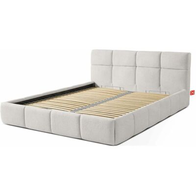 KONSIMO Polsterbett Altos ¦ weiß ¦ Maße (cm): B: 156 H: 96 KONSIMO Polsterbett Altos ¦ weiß ¦ Maße (cm): B: 156 H: 96