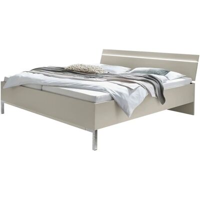 Höffner Doppelbett 180 x 200 cm Vitreo Neo ¦ beige ¦ Maße (cm): B: 185,4 H: 86 Höffner Doppelbett 180 x 200 cm Vitreo Neo ¦ beige ¦ Maße (cm): B: 185,4 H: 86