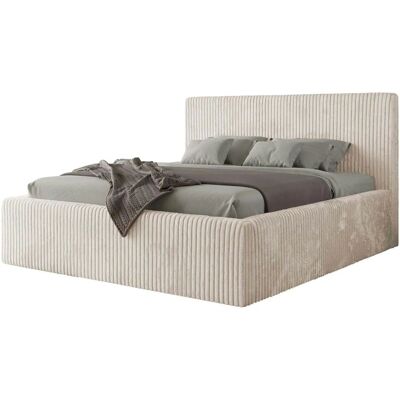 Höffner Polsterbett mit Bettkasten Tiliano Classic ¦ beige ¦ Maße (cm): B: 176 H: 108 Höffner Polsterbett mit Bettkasten Tiliano Classic ¦ beige ¦ Maße (cm): B: 176 H: 108
