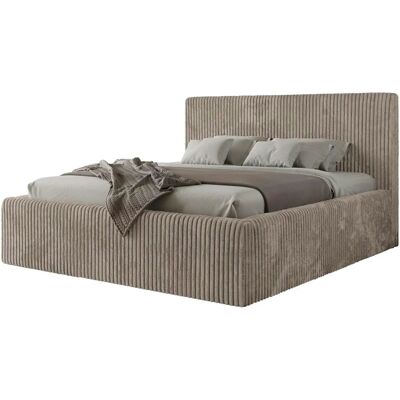 Höffner Polsterbett mit Bettkasten Tiliano Classic ¦ braun ¦ Maße (cm): B: 156 H: 108 Höffner Polsterbett mit Bettkasten Tiliano Classic ¦ braun ¦ Maße (cm): B: 156 H: 108