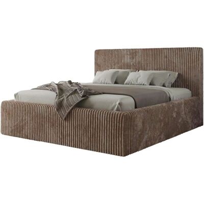 Höffner Polsterbett mit Bettkasten Tiliano Classic ¦ braun ¦ Maße (cm): B: 176 H: 108 Höffner Polsterbett mit Bettkasten Tiliano Classic ¦ braun ¦ Maße (cm): B: 176 H: 108